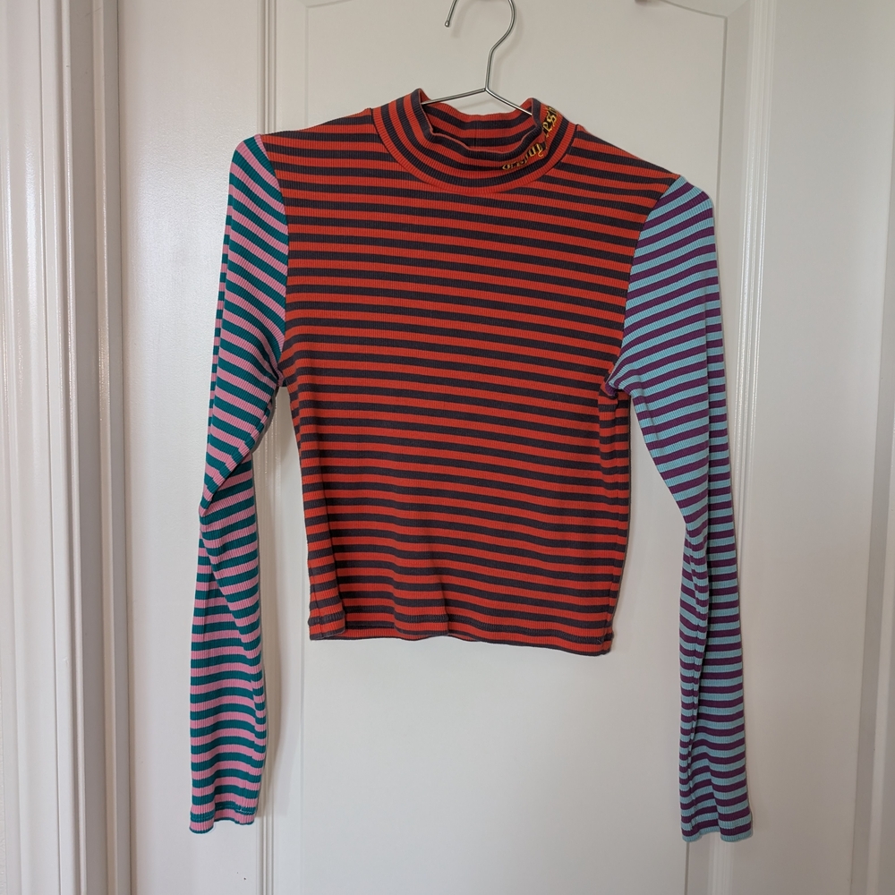 Striped Long Sleeve Top